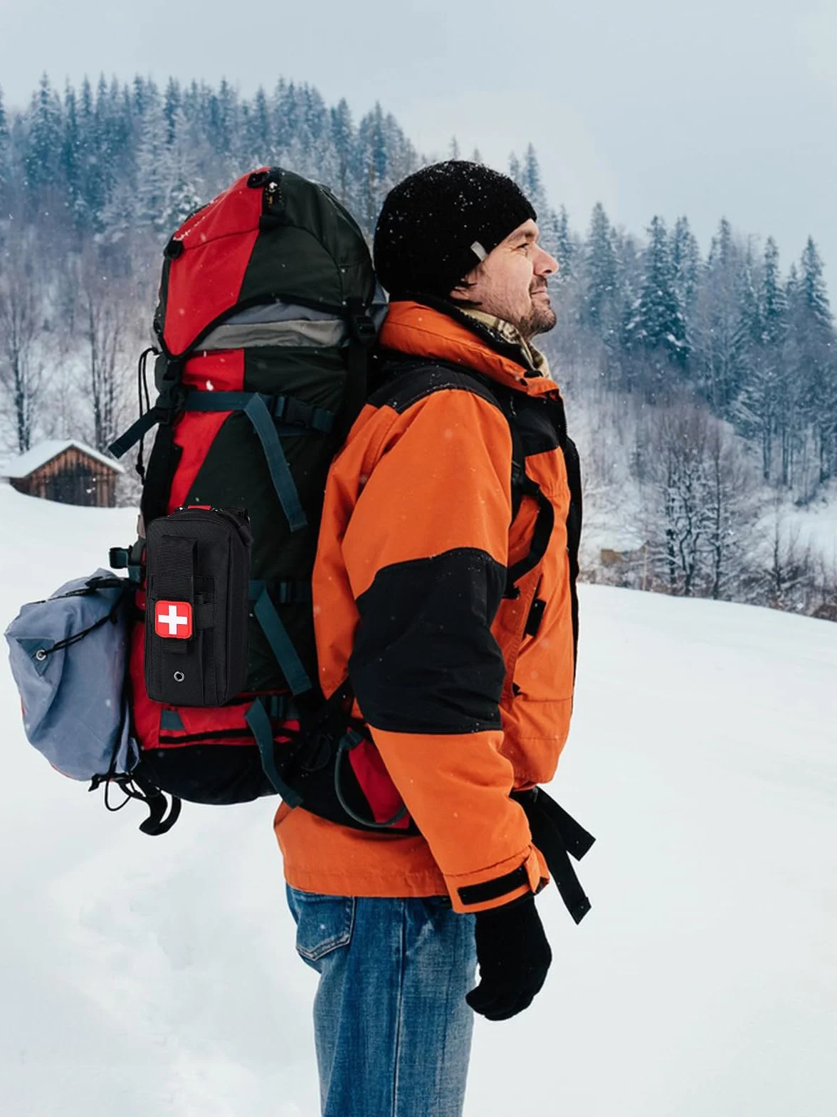 Botiquín Táctico de Primeros Auxilios Bolsa IFAK Pouch Viaje Camping Senderismo Supervivencia