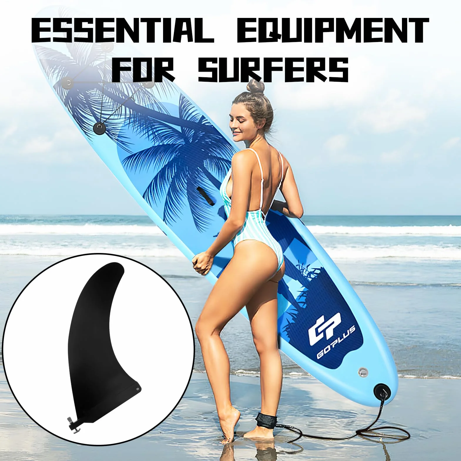 Aletas de Tabla de Surf Desmontables de Nylon Resistente para Surfboards y Paddleboards