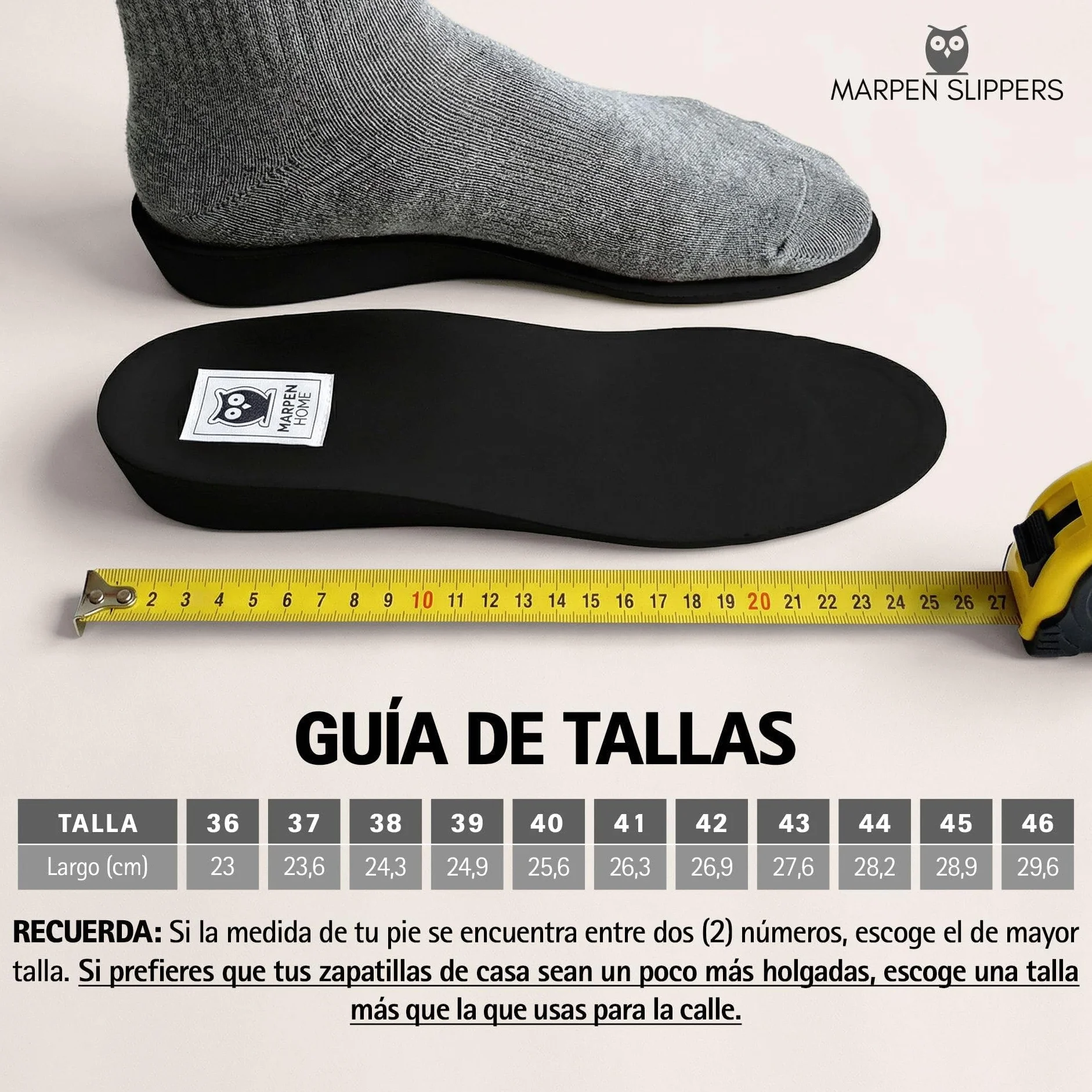 MARPEN Slippers Zapatillas Para Casa Hombre Real Madrid CF Oficiales Pantuflas Antideslizantes Azul marino Talla 46