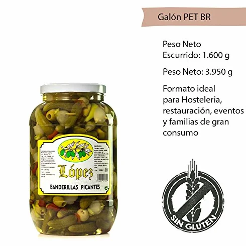 Banderillas Picantes Galon 2 kg