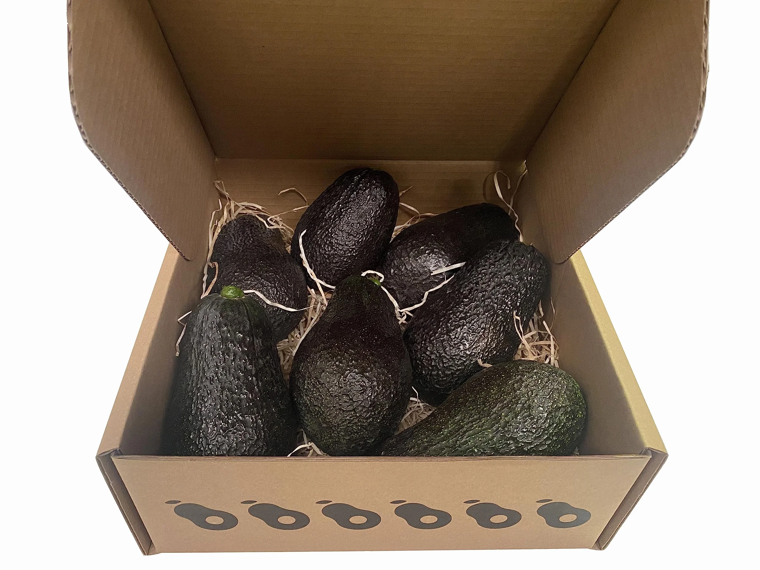 Aguacate Lamb Hass, caja de 2Kg., de 7 a 9 piezas, sin tratamientos químicos, cosecha propia. Se recolectan el día del envío.