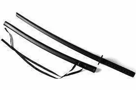 Playwell Wakizashi Shoto Polipropileno Negro con Vaina
