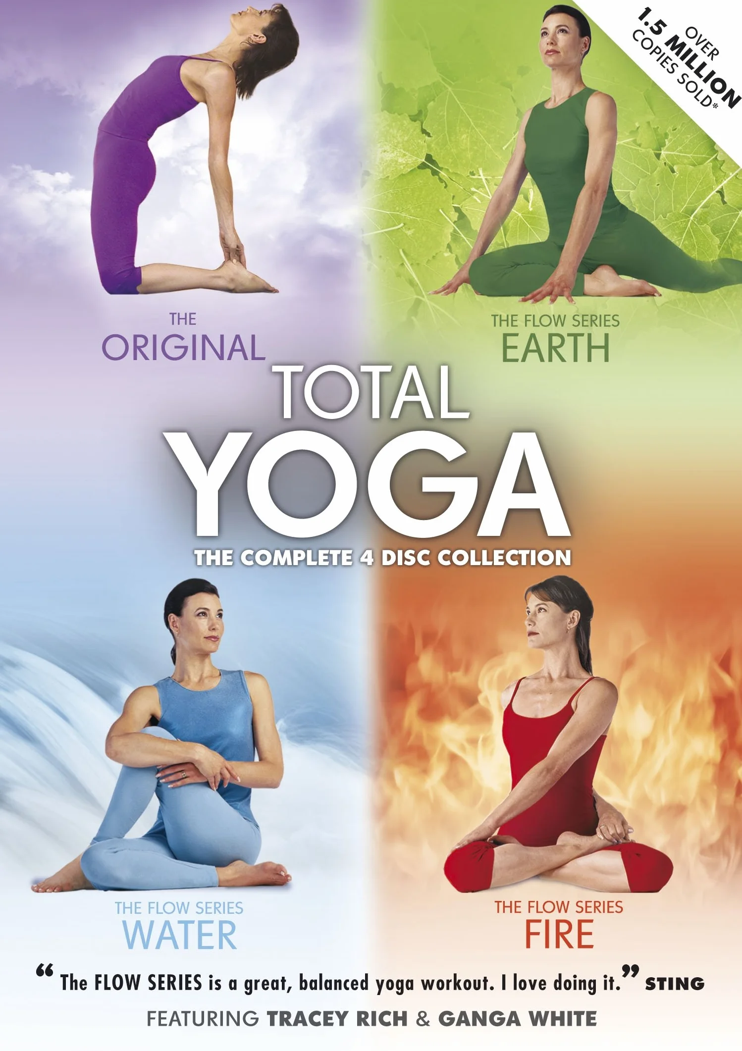 Total Yoga Collection - 4 Disc Box Set