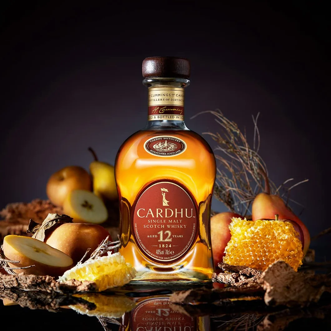 CARDHU 12 años whisky escocés single malt 700 ml