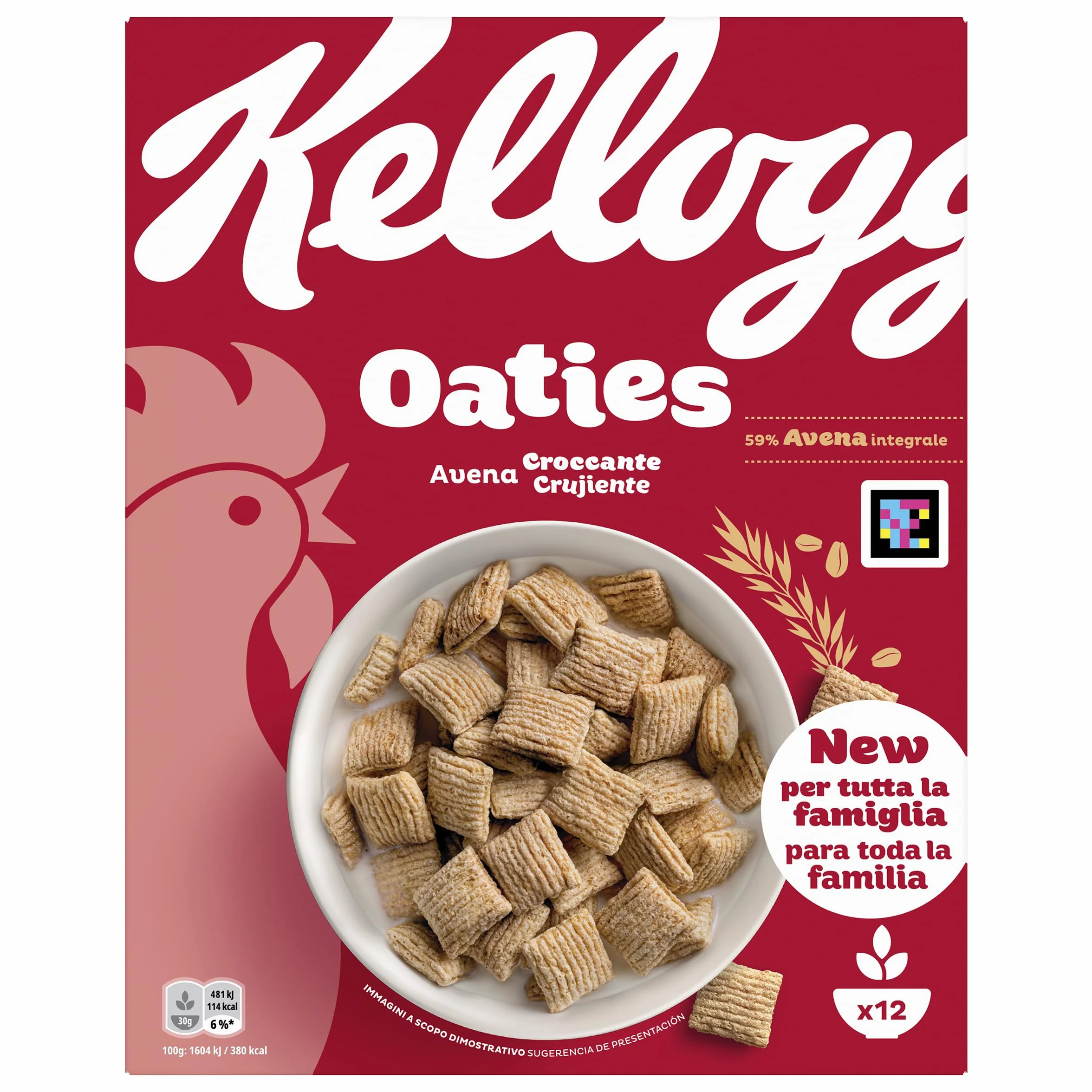 Kellogg's Oaties Original 360g