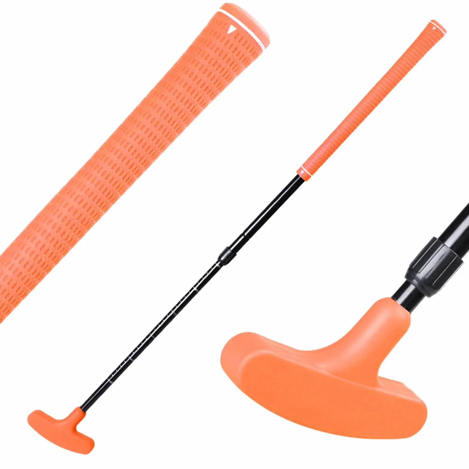 Putter de Golf Mini Retráctil, Club de Putting Bidireccional para Patio
