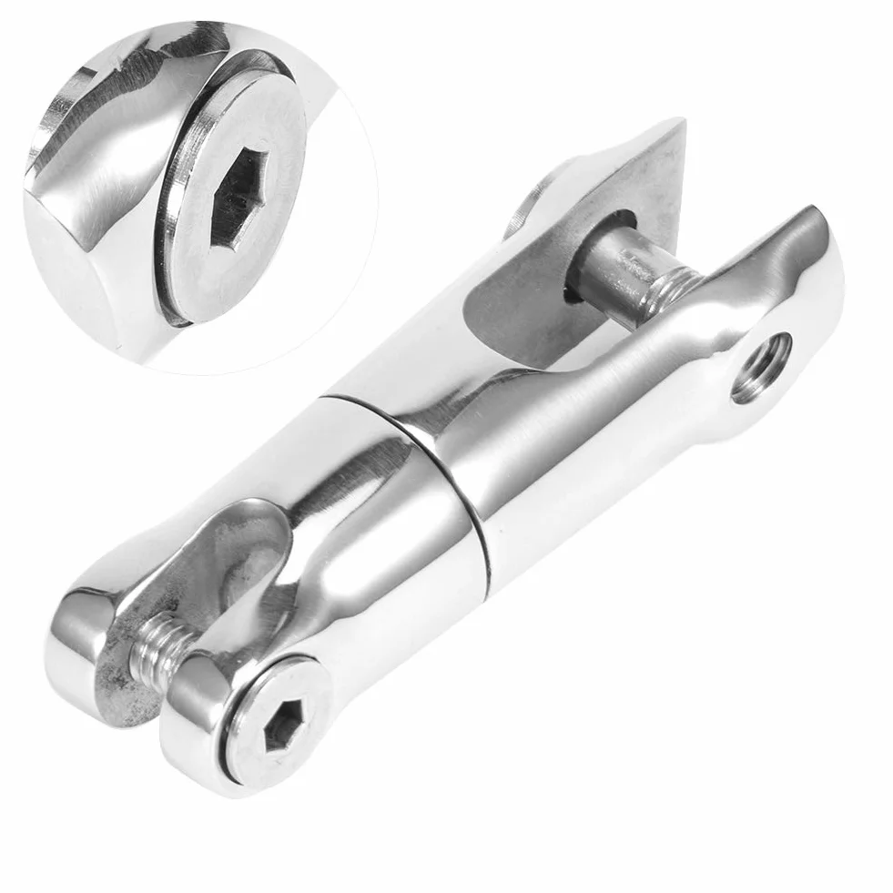 Conector de Ancla Giratorio de Acero Inoxidable para Cadena de 6-8 mm
