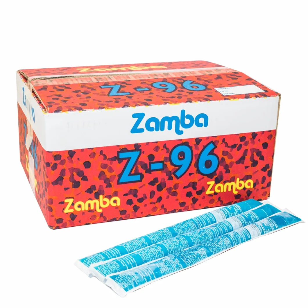 DUCAVAL | Zamba-Flash, Polos Líquidos para Congelar, Polines 100 Bolsas Z-96 Tropical