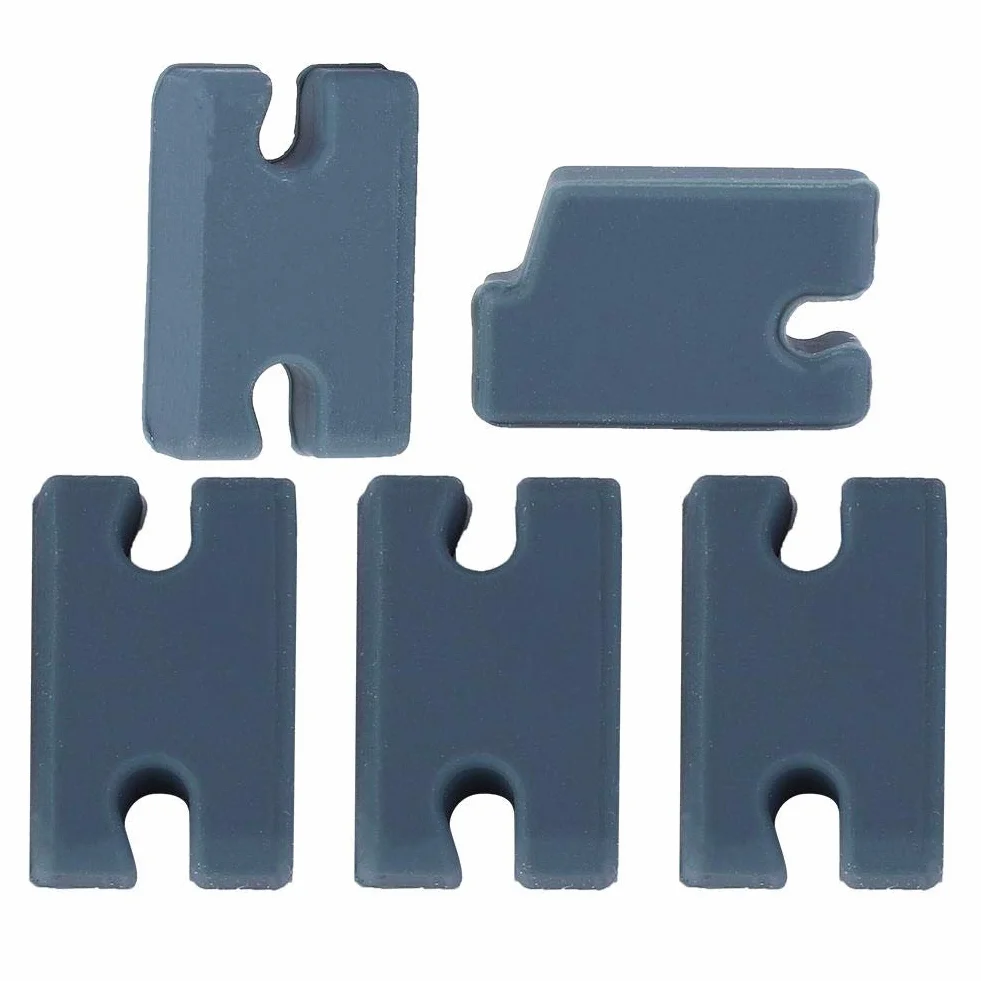 Kit de compatibilidad de aleta de PVC FCS 2 para tabla de surf, ajustador de timón