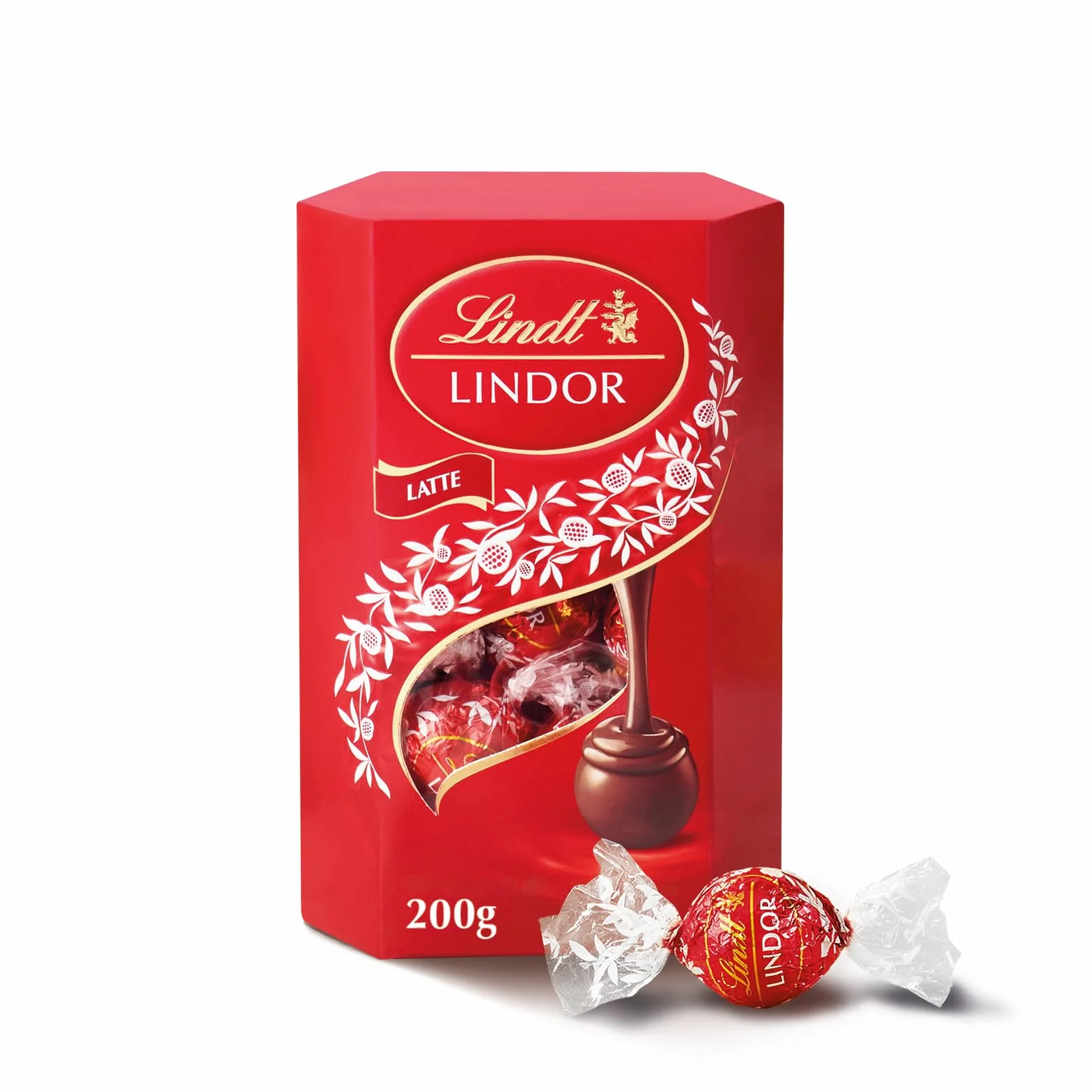 Lindt Lindor Bombones de Chocolate con Leche - Aprox. 16 bombones, 200 g