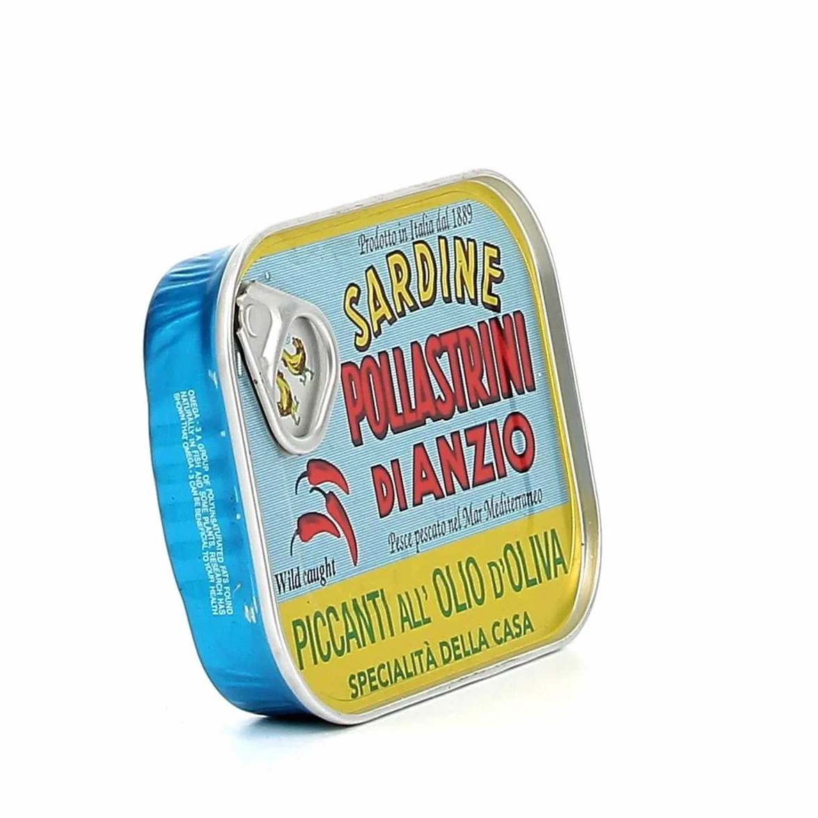 SARDINAS PICANTES CON ACEITE DE OLIVA 100 GR