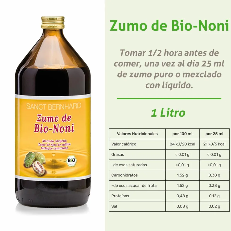 Zumo de Noni - 1 Litro (2x 500ml)