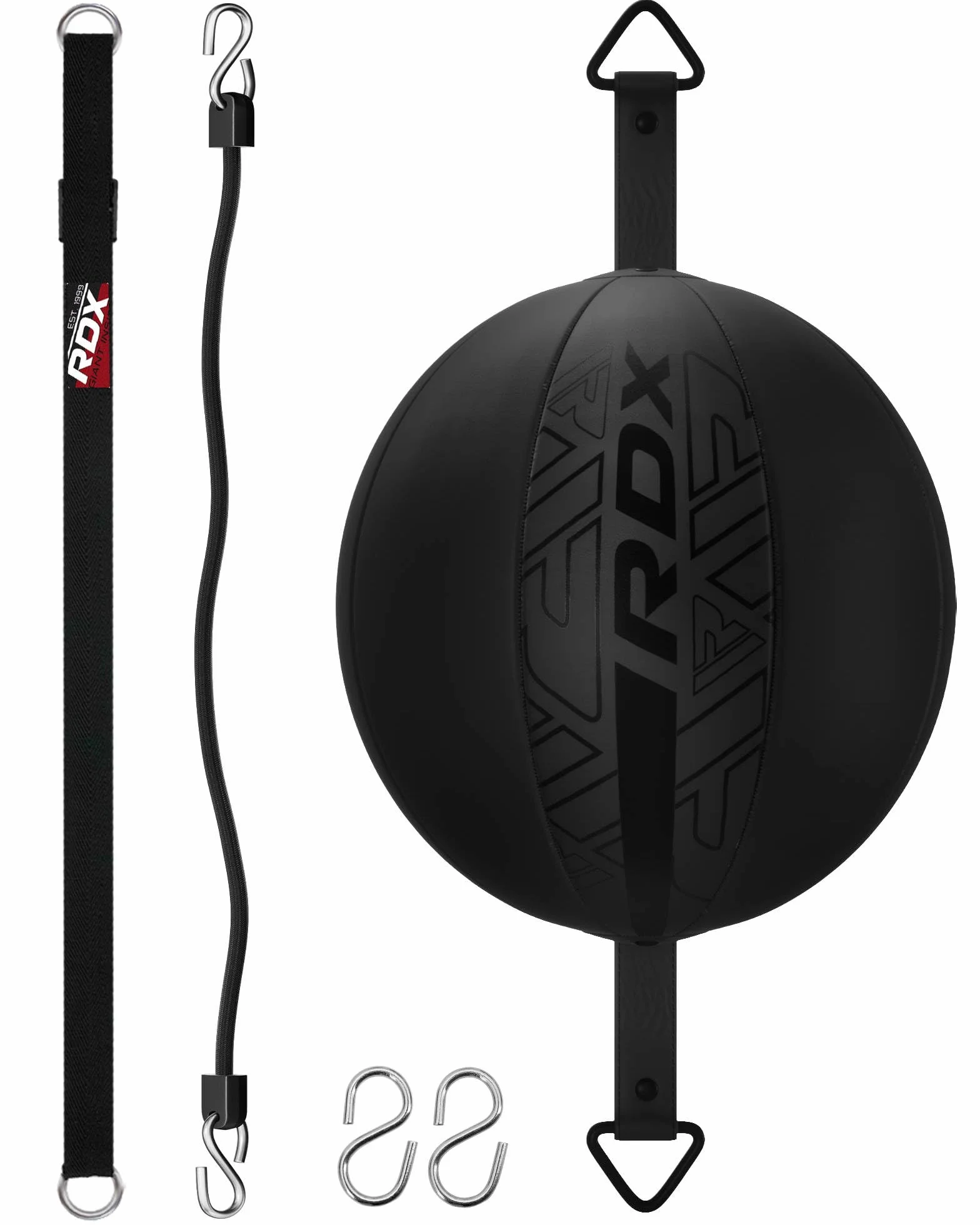 RDX Pelota de Boxeo de Doble Extremo 70 cm con Cuerda Elástica Extensible 48 Pulgadas