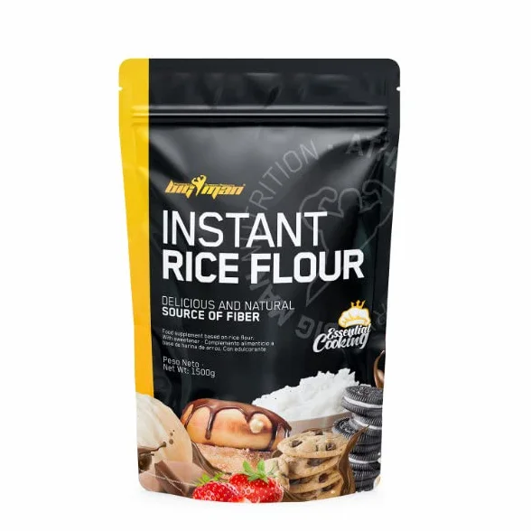 Big Man Instant Rice Flour - 1 kg Galleta Negra