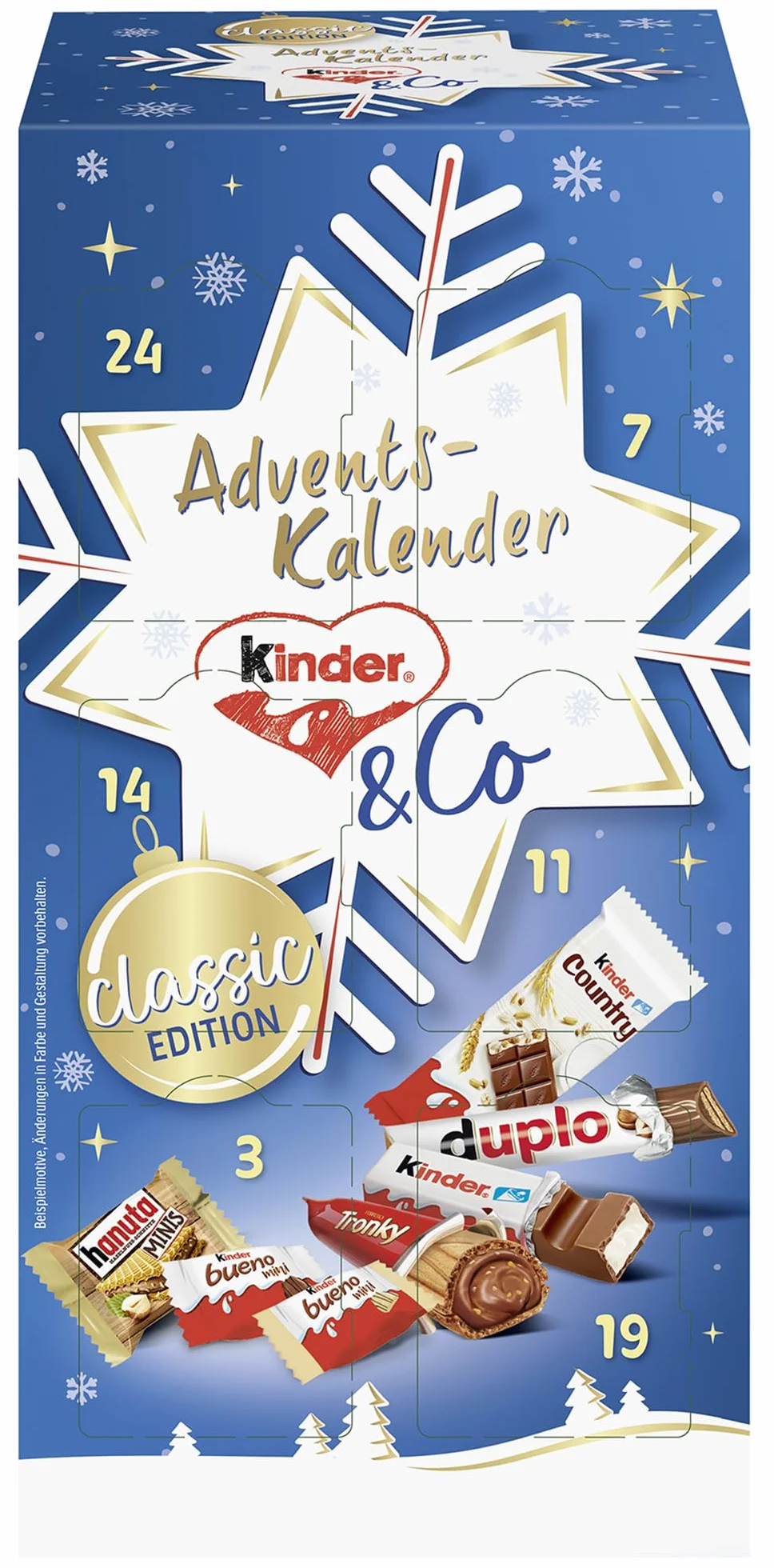 Ferrero Calendario de Adviento con Chocolate 295 g