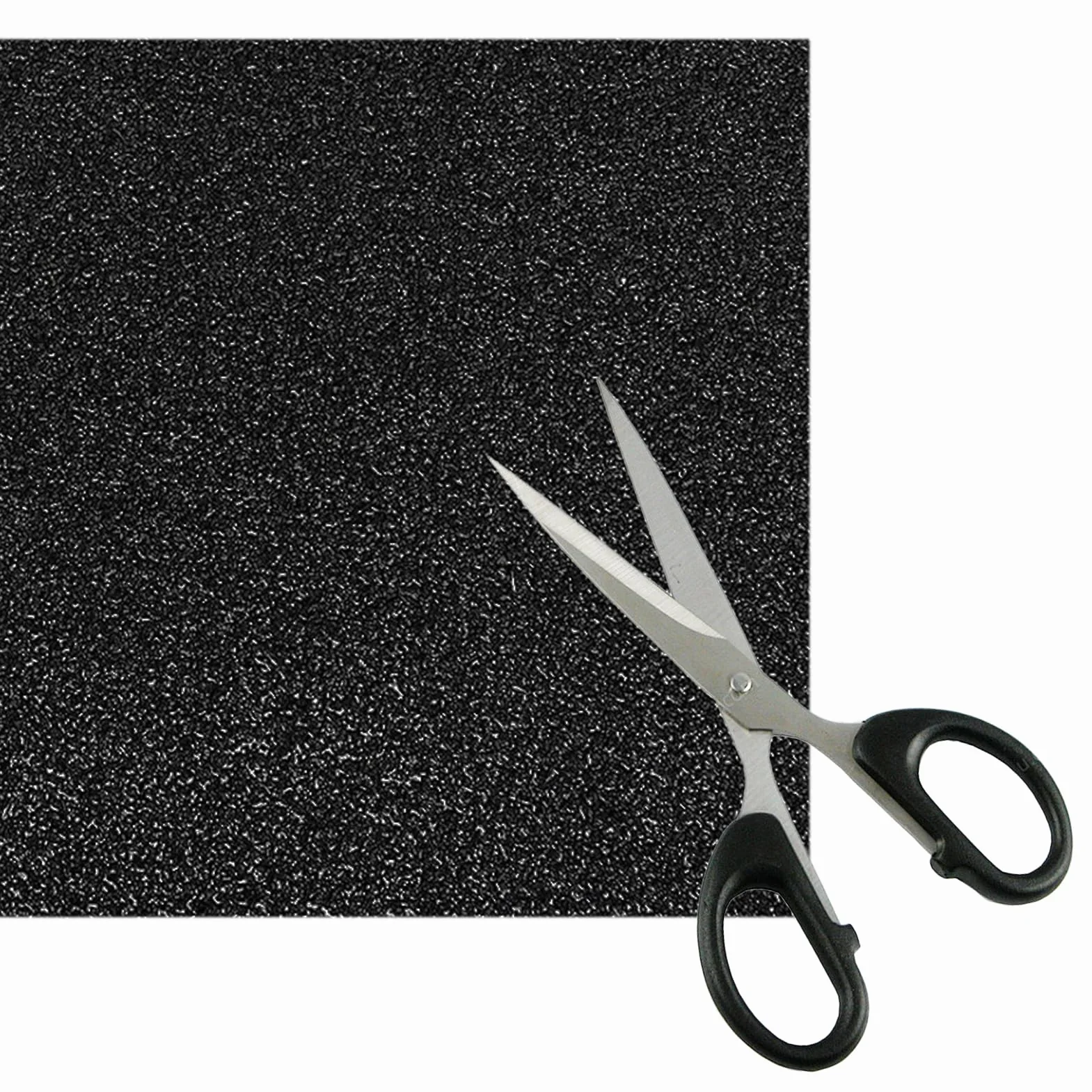 Cinta adhesiva de agarre para monopatín 81x21cm autoadhesiva Negro