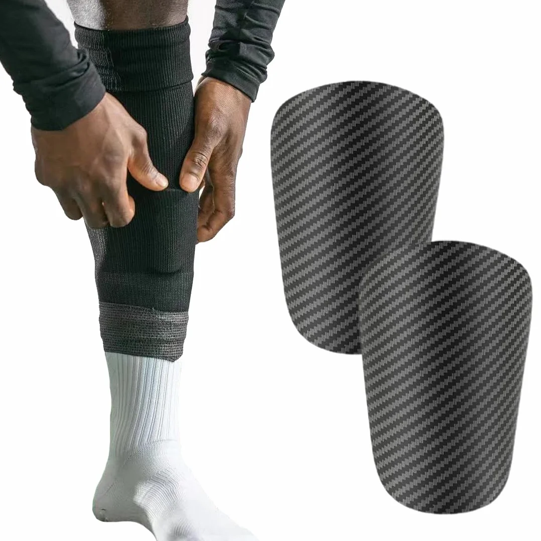 Espinilleras de Fútbol Mini 9.5x6 cm Protección para Hombre Mujer Niños