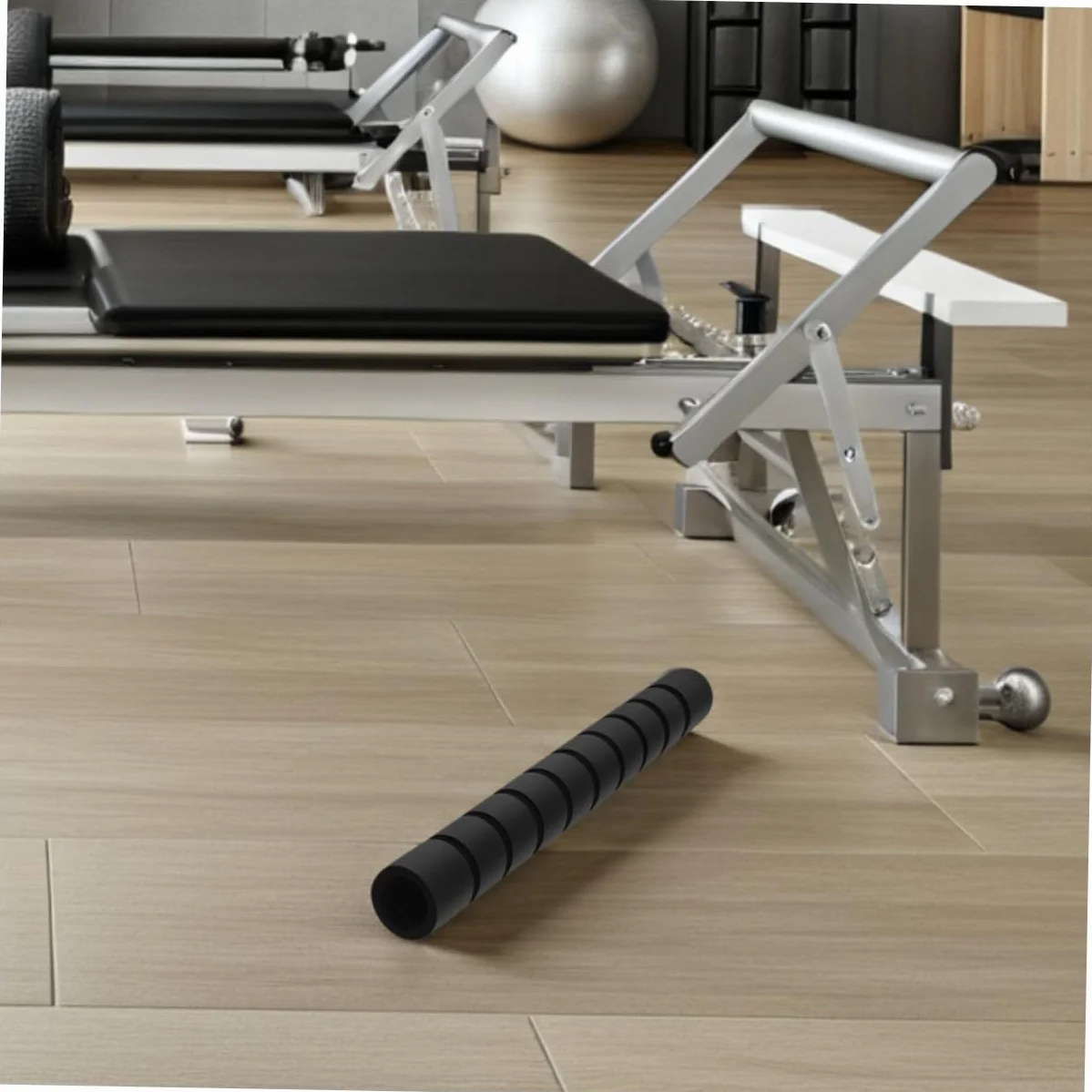 Almohadillas de Agarre Antideslizantes para Barra de Dominadas 210mm Negro 2 Piezas