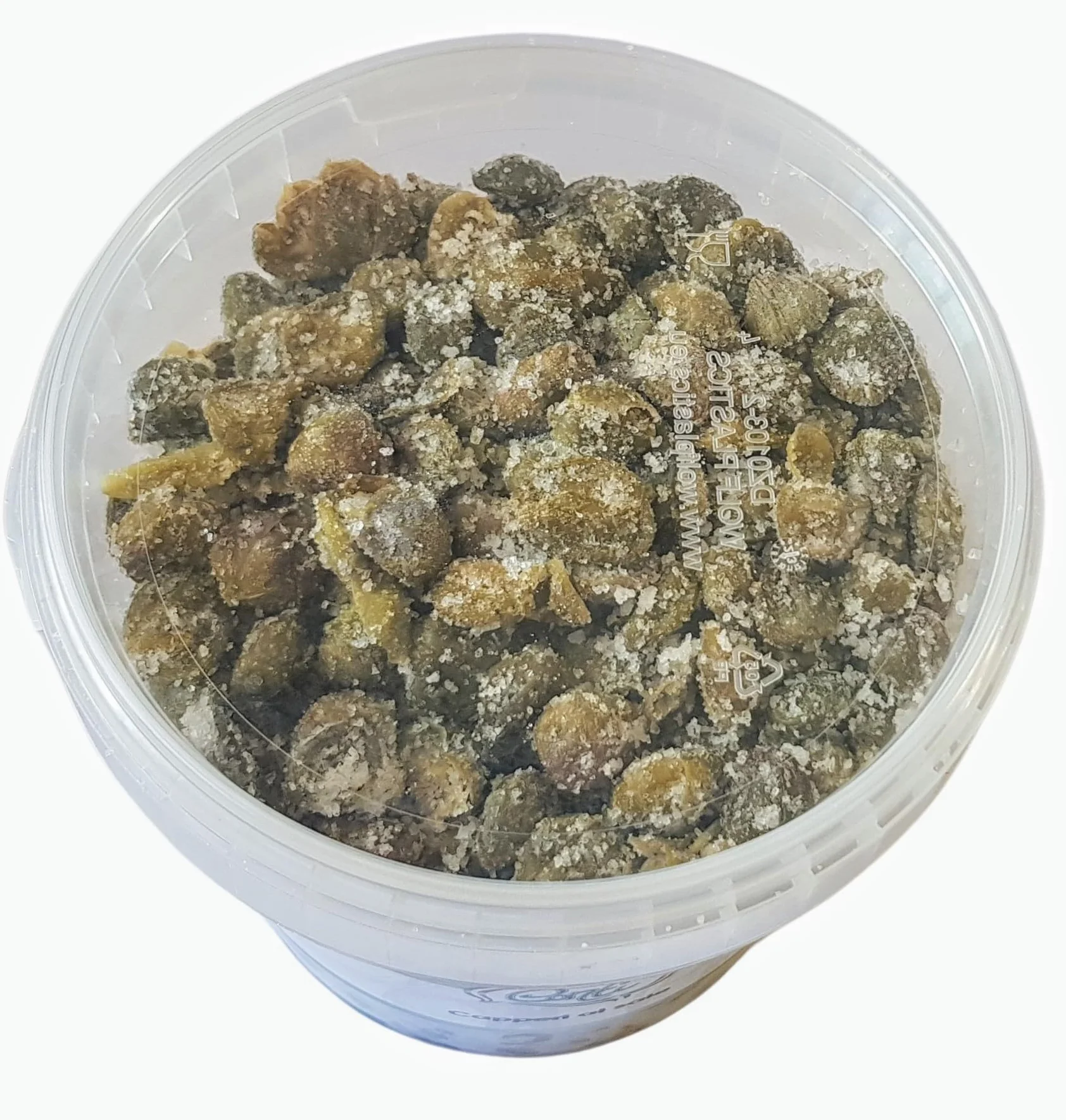 Alcaparras a la sal 6 kg Servicio de comida Producción artesanal siciliana Conserve Conti