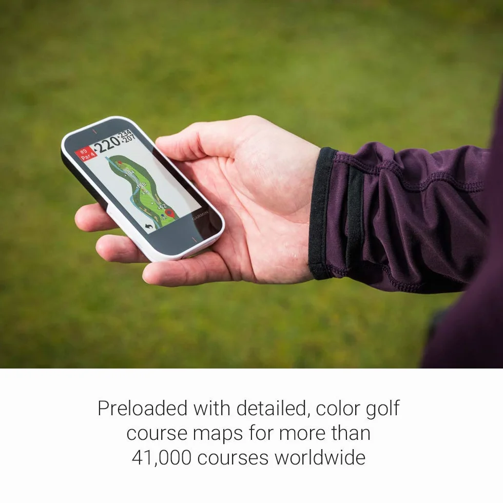 Garmin Approach G80 All-in-One GPS Golf Handheld z Launch Monitorem 3.5" Ekran Dotykowy Czarno-Biały