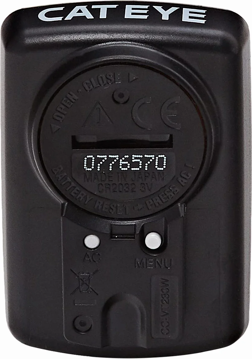 CatEye Velo Wireless CC-VT230W Ciclo Computadora Negro