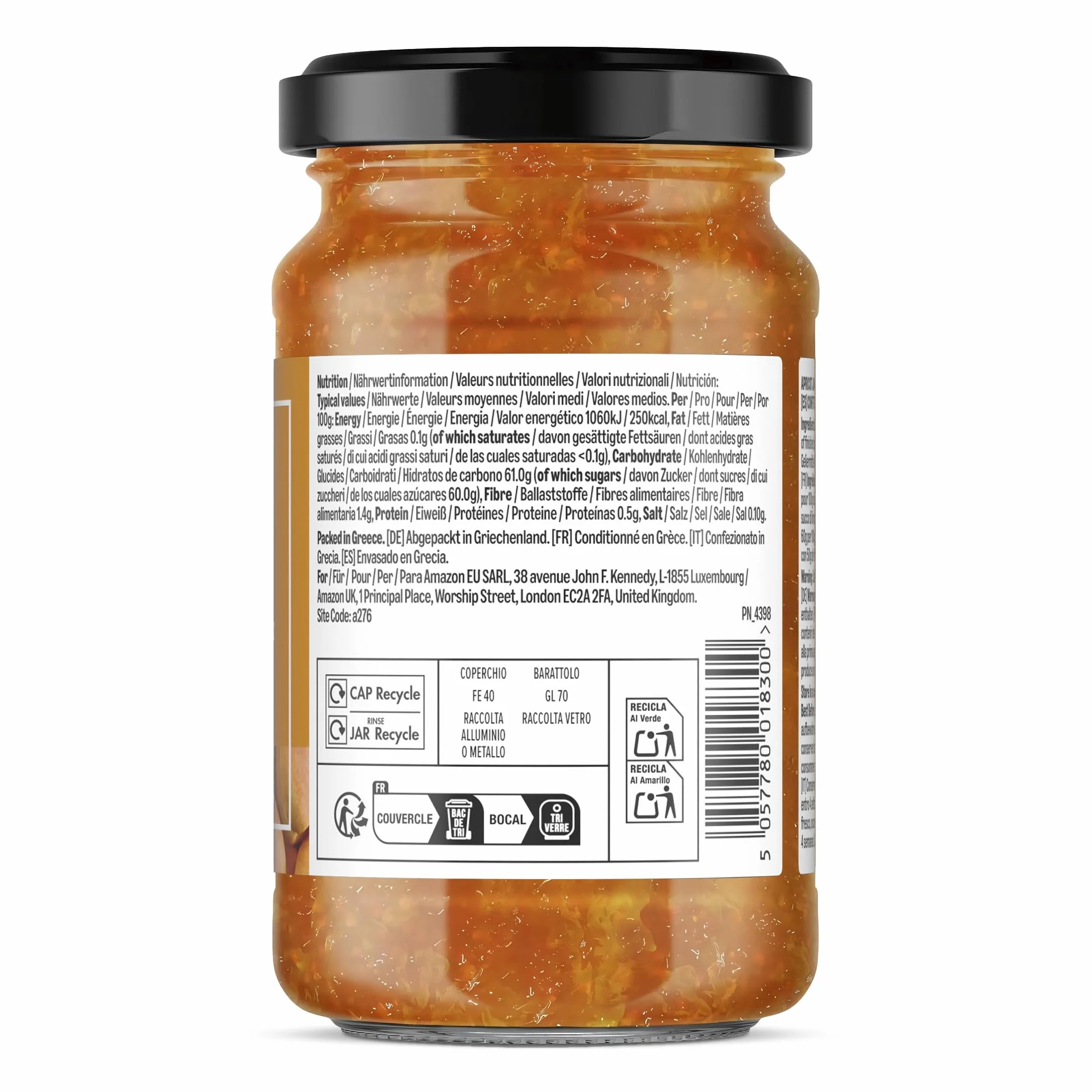 by Amazon Confitura De Albaricoque, 454g