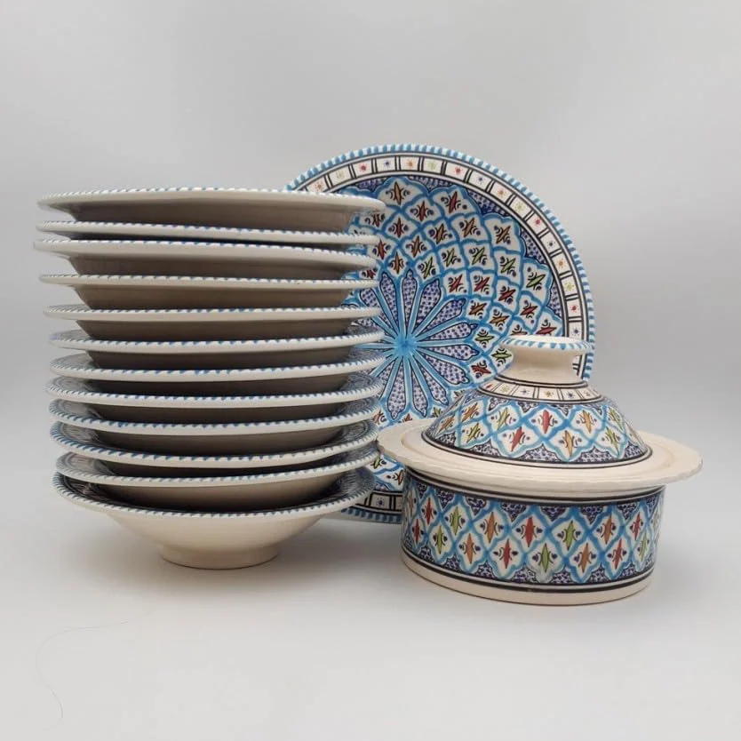 YODECO Tebsis Bakir - Juego de cuscús (12 pers)