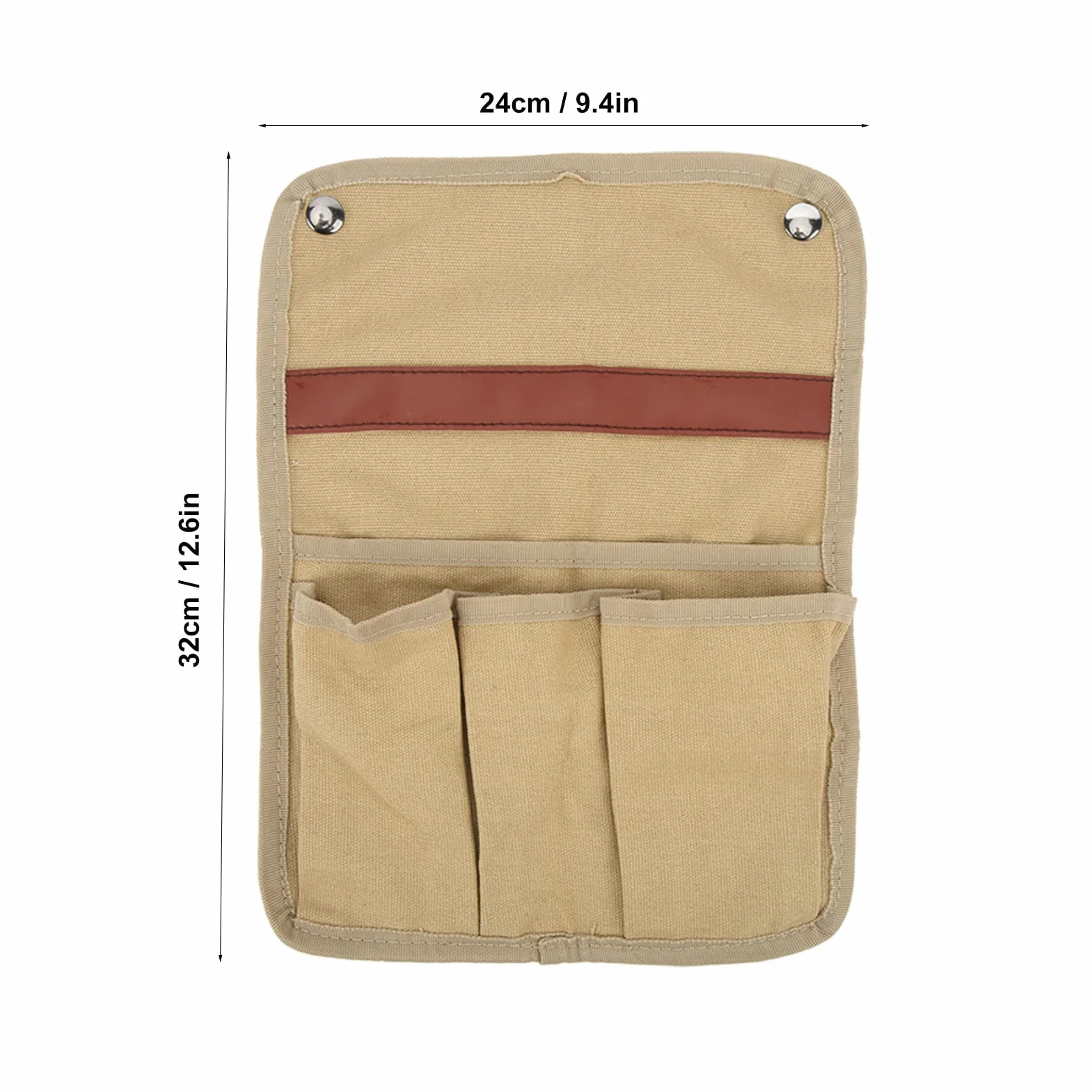Bolsa Colgante para Silla de Camping con Múltiples Bolsillos, Lona para Reposabrazos, Almacenamiento para Picnic Pesca