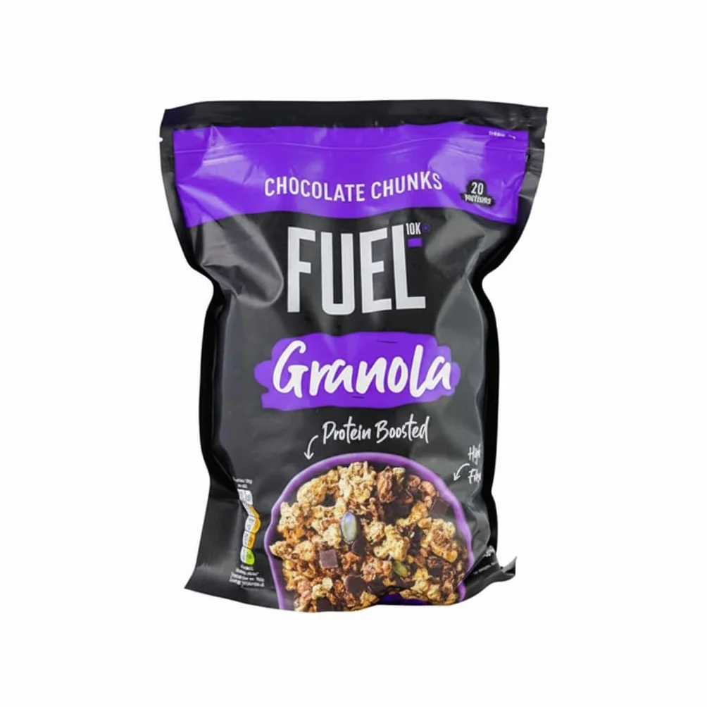 Granola con Proteínas Sabor Chocolate - Pack Ahorro 1kg | 15g de Proteína por Ración - Alta en Fibra - Apta para Veganos - FUEL10K - Desayuno Saludable y Energético con Avena Integral - NEXU