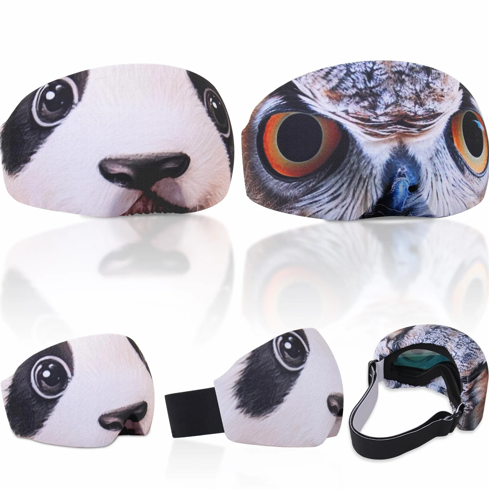 Ryaco Protective Case for Ski Goggles Microfibre Travel Storage
