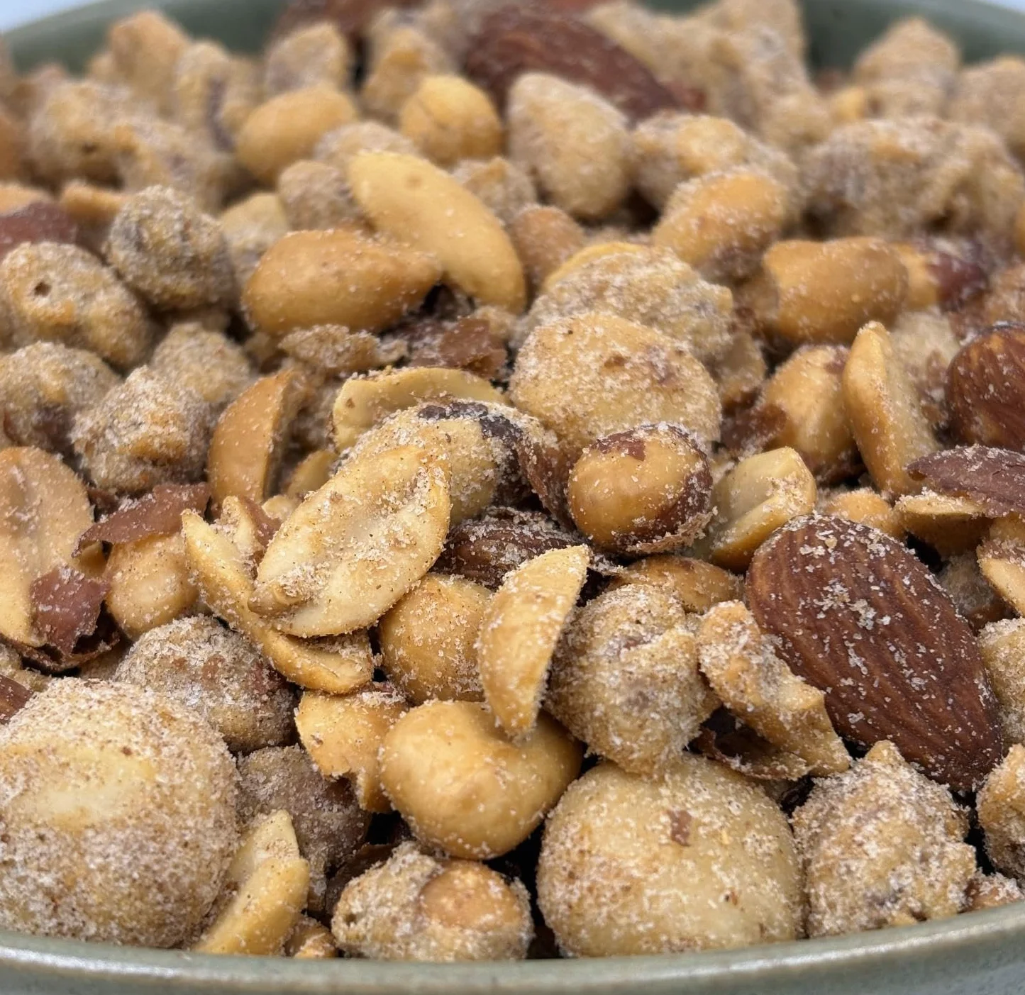 NULTHY 500g - Aperitivo Mix Tostado Ahumado, Cacahuetes Almendras Anacardos Macadamia, Snack Gourmet