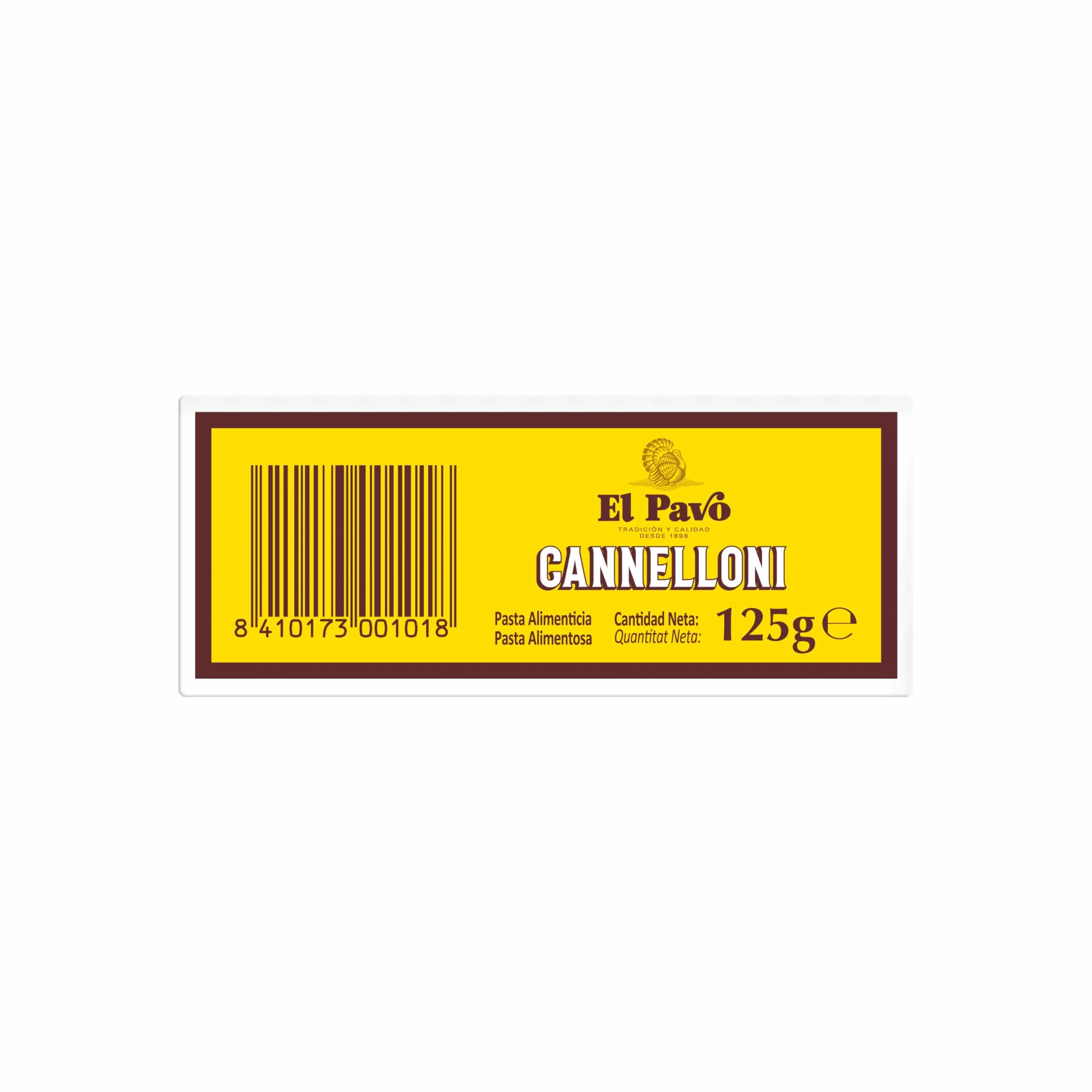 El Pavo Canelones Classic 20 Placas 125g