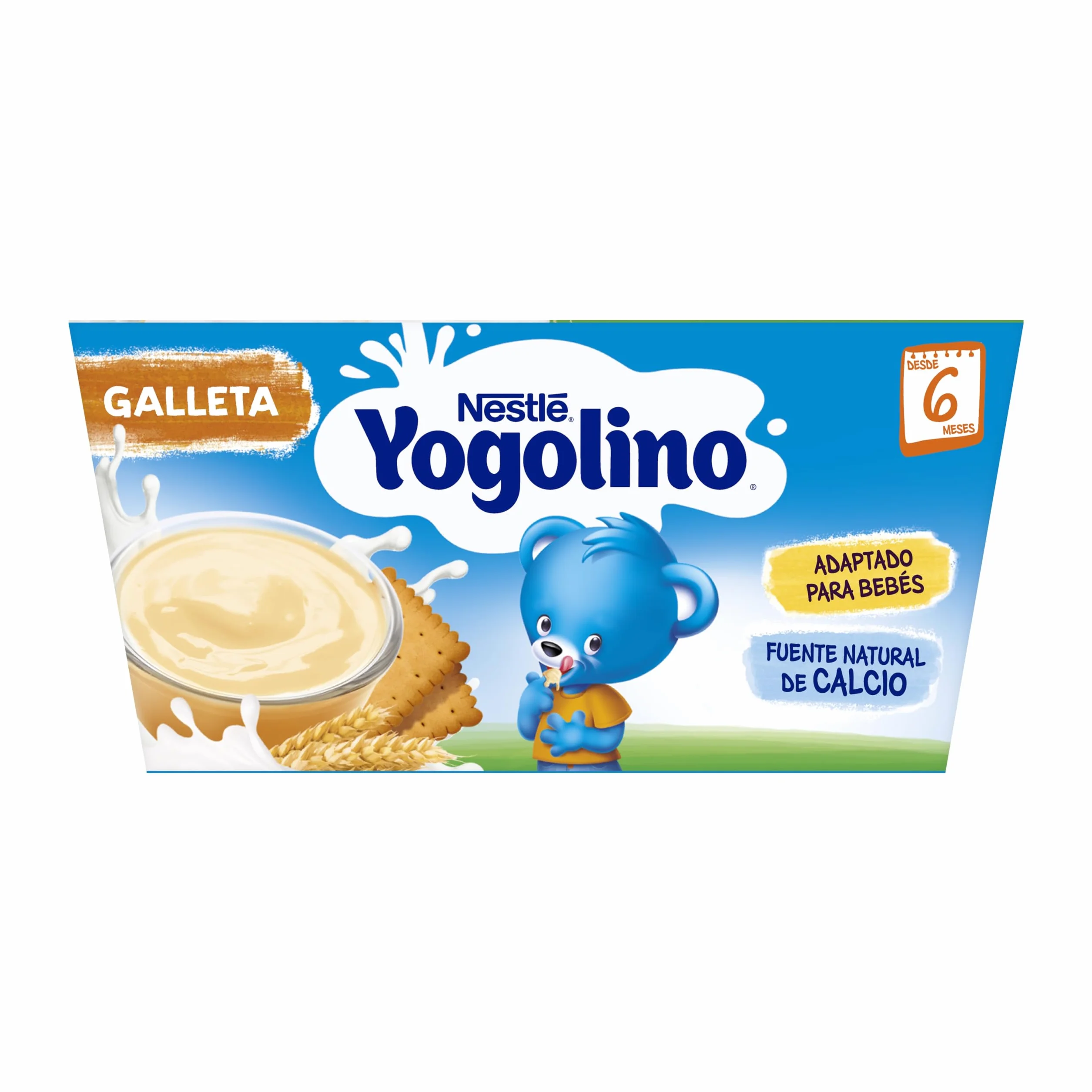 Nestlé Yogolino Galleta, 4 x 100g