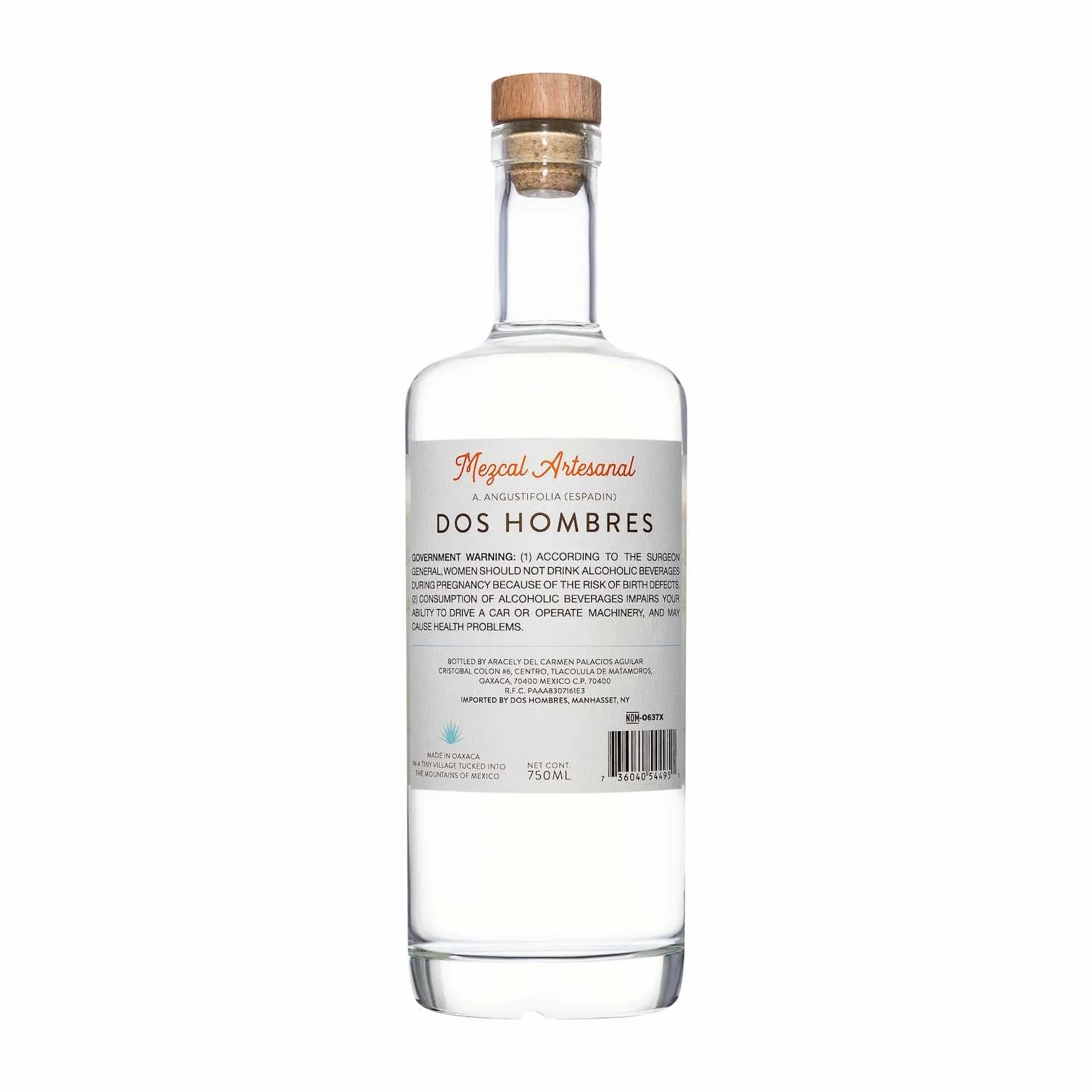 Dos Hombres Mezcal 0,7L 42% Vol.