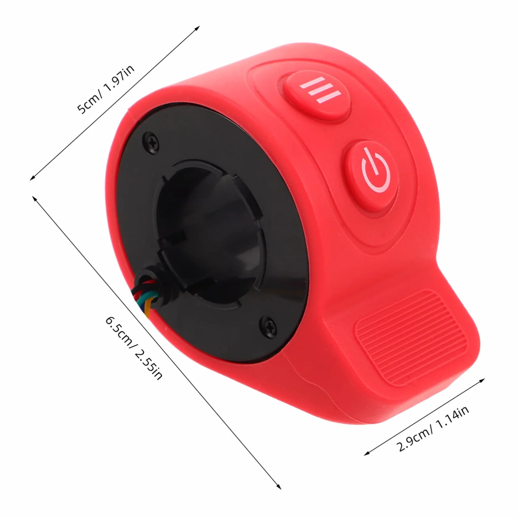 KICHOUSE Acelerador De Dedo para Patinete Eléctrico Universal