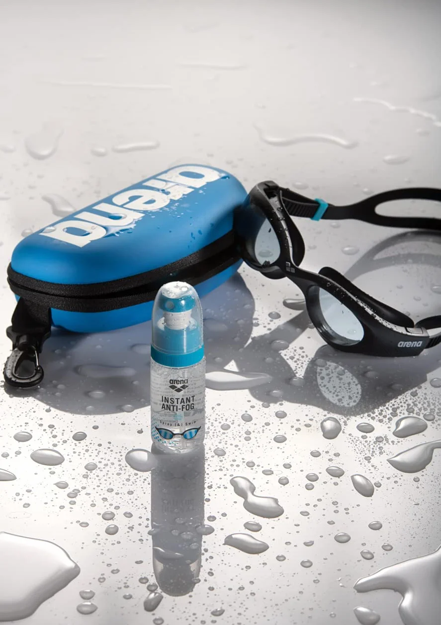 Arena Estuche para Gafas de natación Unisex Adulto Negro/Blanco Universal