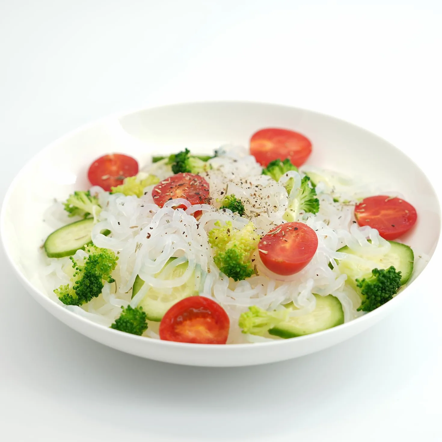 Elf-family Bio Pasta Konjac Keto Carbohidratos Ultrabajos/Vegano/Sin Gluten 270 g x 1 cajas(2 paquetes), Fideos Konjac Noodles Shirataki Noodles/Sin azúcar/Bajo en Calorías - Spaghetti