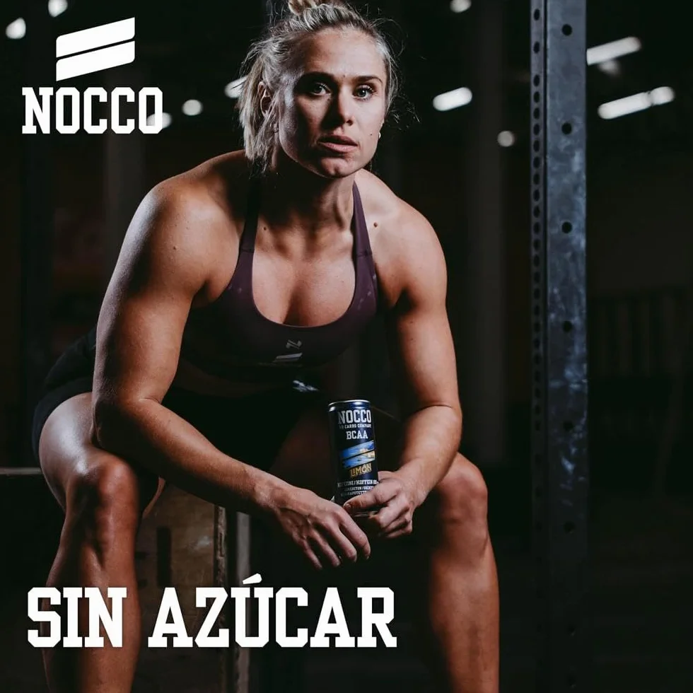 NOCCO BCAA - Bebida Energética con 180mg Cafeína, 3000 mg BCAA, Sin Azúcar, Sin Carbohidratos, Enriquecida con Vitaminas - 24 x 330ml inkl. Pfand (Mix Sabores)