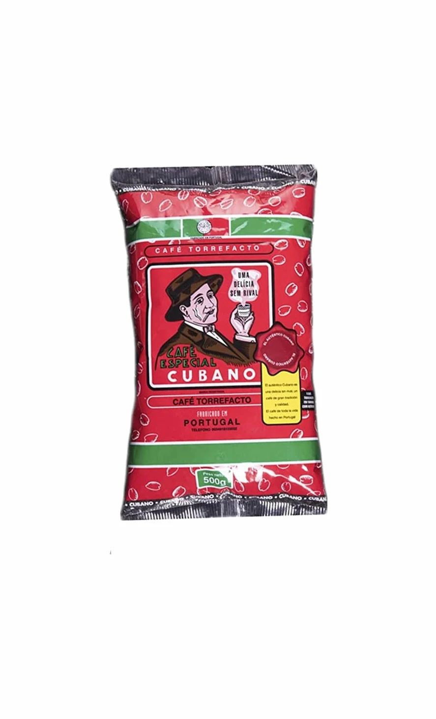 Café Cubano Portugués Torrefacto En Grano bolsa de 500 gramos. Café Especial Cubano Torrefacto en Grano - (4)