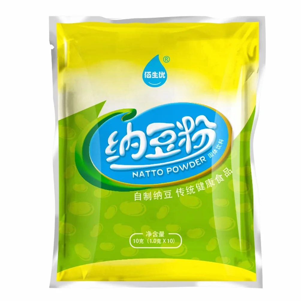 Agente de fermentación en polvo de natto de alta actividad, 10 g, para hacer bacilos, accesorio de arranque en polvo