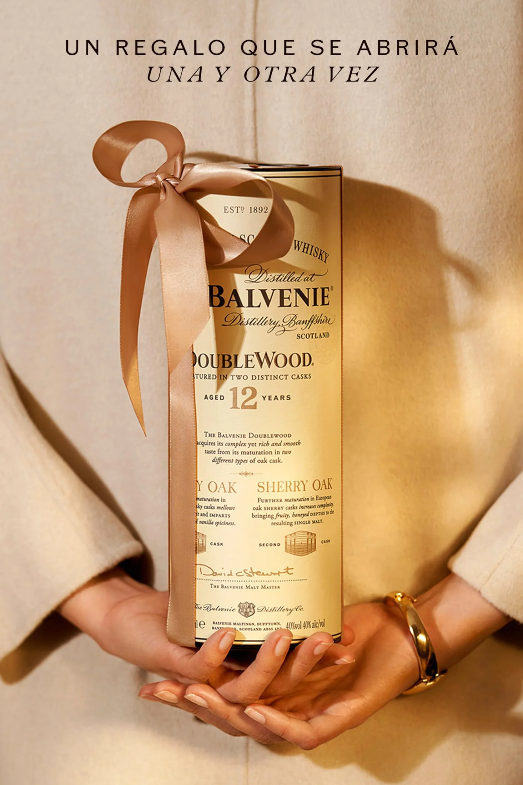 The Balvenie DoubleWood 12 años whisky de malta escocés, 70cl