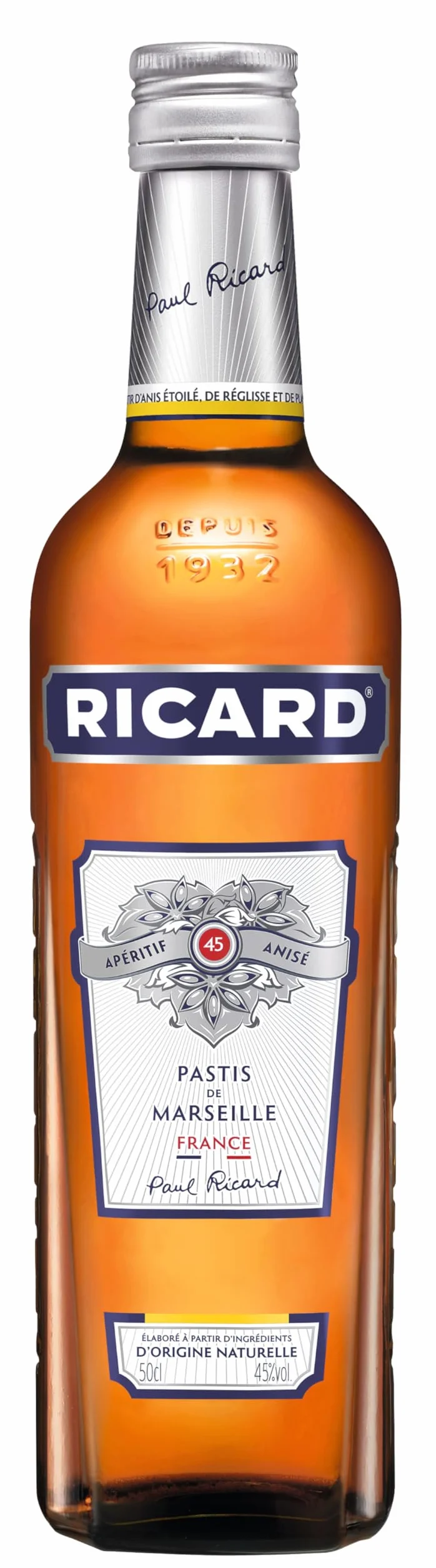Ricard Pastís de Marseille Licor Anisado - 500 ml