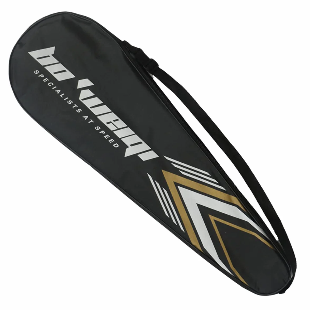 Funda para Raqueta de bádminton, Acrílico, Negro