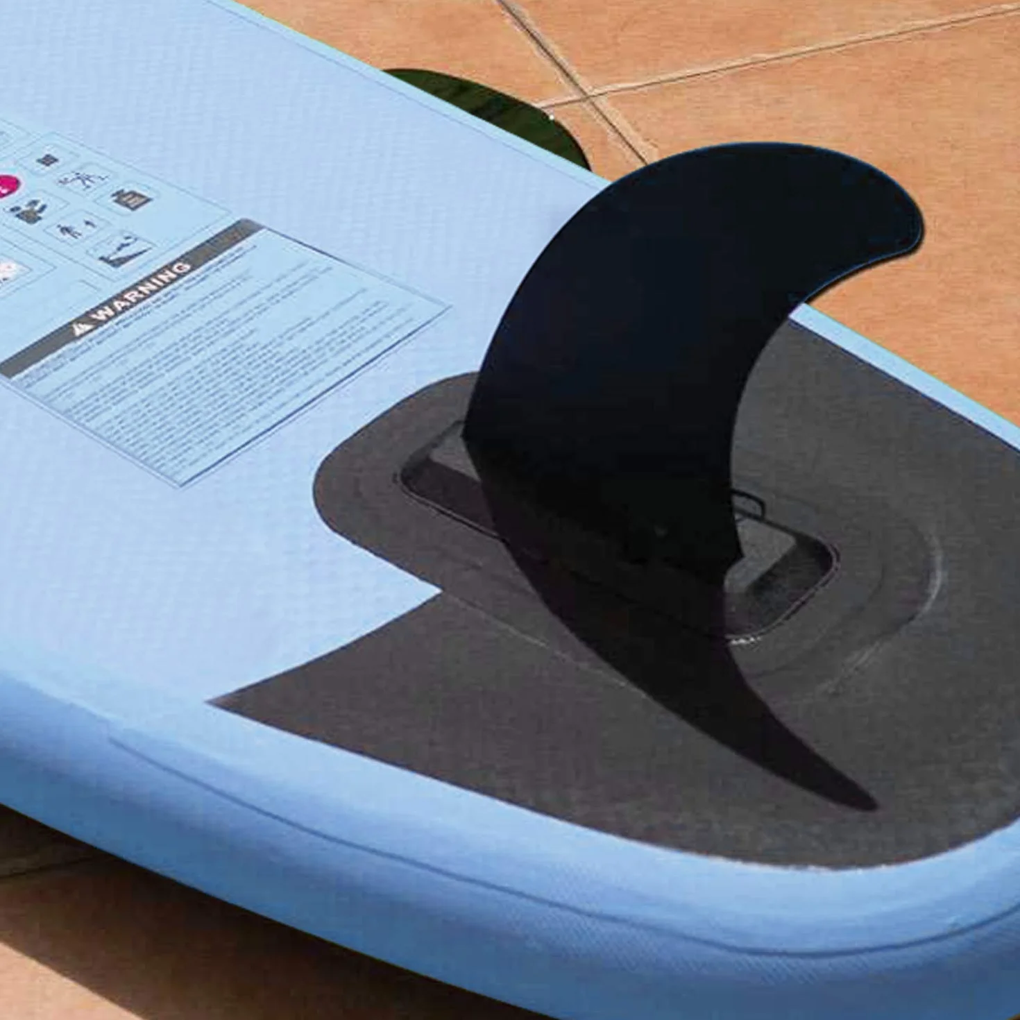 Quillas Surf Aleta Tabla Paddle Surf Sup Quilla Central Desmontable para Surfboard Longboard