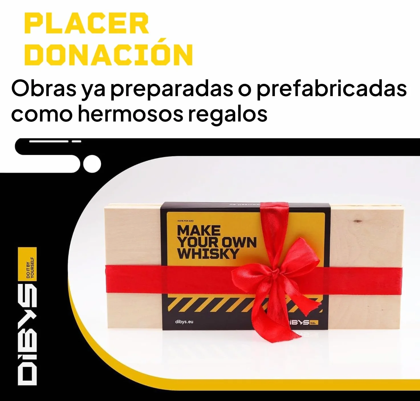 DIBYS Mini Kit Whisky para Regalar | 12 Especias para Cócteles | Con 4 Tarjetas de Recetas, Léxico y Elegante Caja | Set de Regalo para Hombres y Mujeres | Juego Hacer Whiskey Infusión en Casa