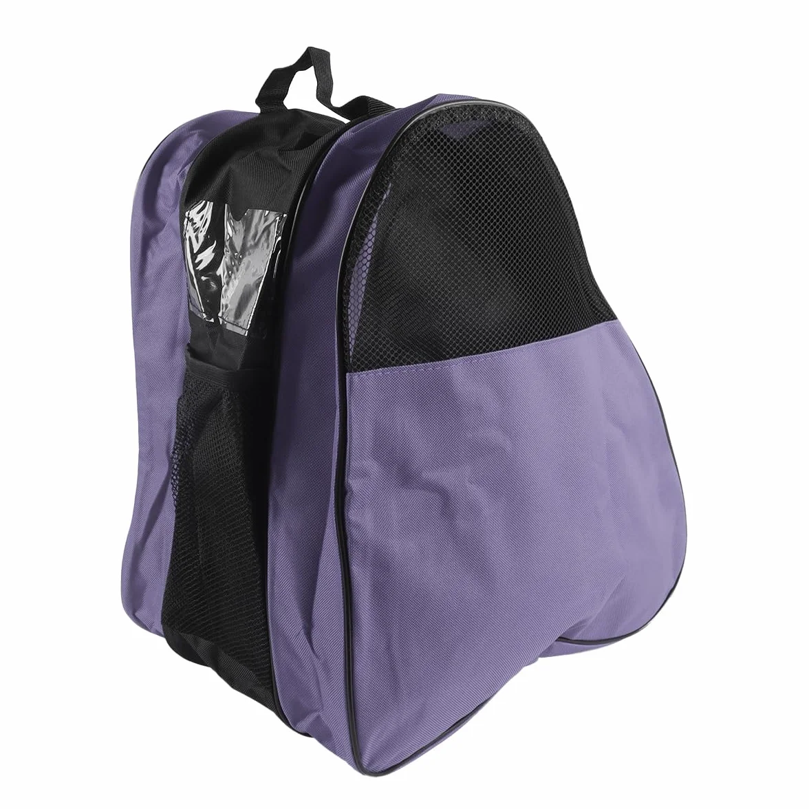 Bolsa para patines de mujer, hielo, esquí, hockey sobre hielo adulto (morado)
