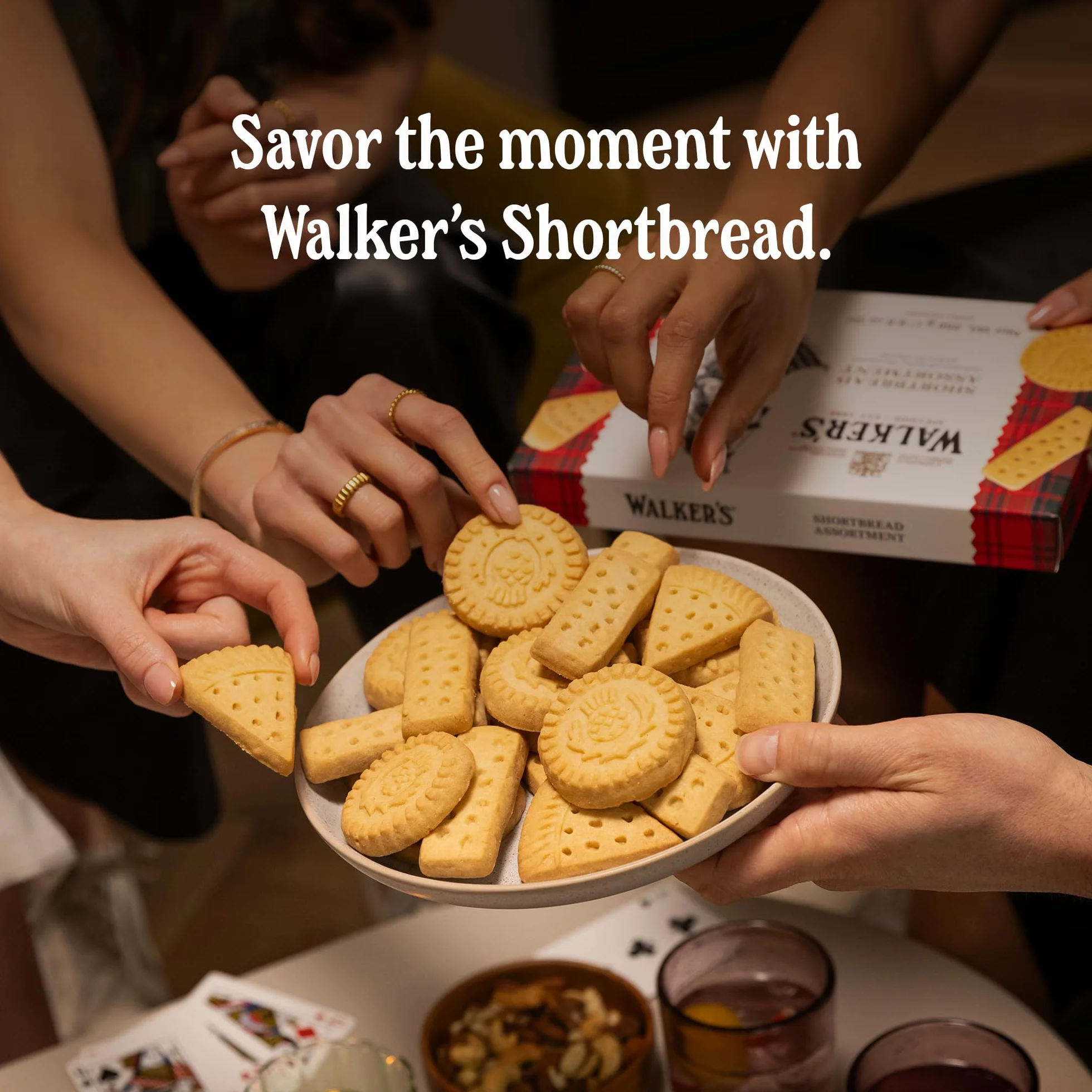 Walkers dedos de mantequilla de mantequilla de mantequilla tradicionales en forma de dedo por receta escocesa, 40 g, 24 piezas