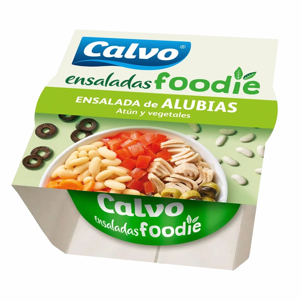 CALVO Ensalada de frijoles 190 g Paquete de 4
