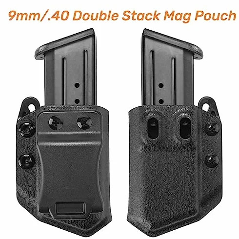 Táctico IWB/OWB Cargador de Doble Pila para Pistola 9mm .40 G1ock CZ S&W H&K Sig P365 Airsoft Hunting