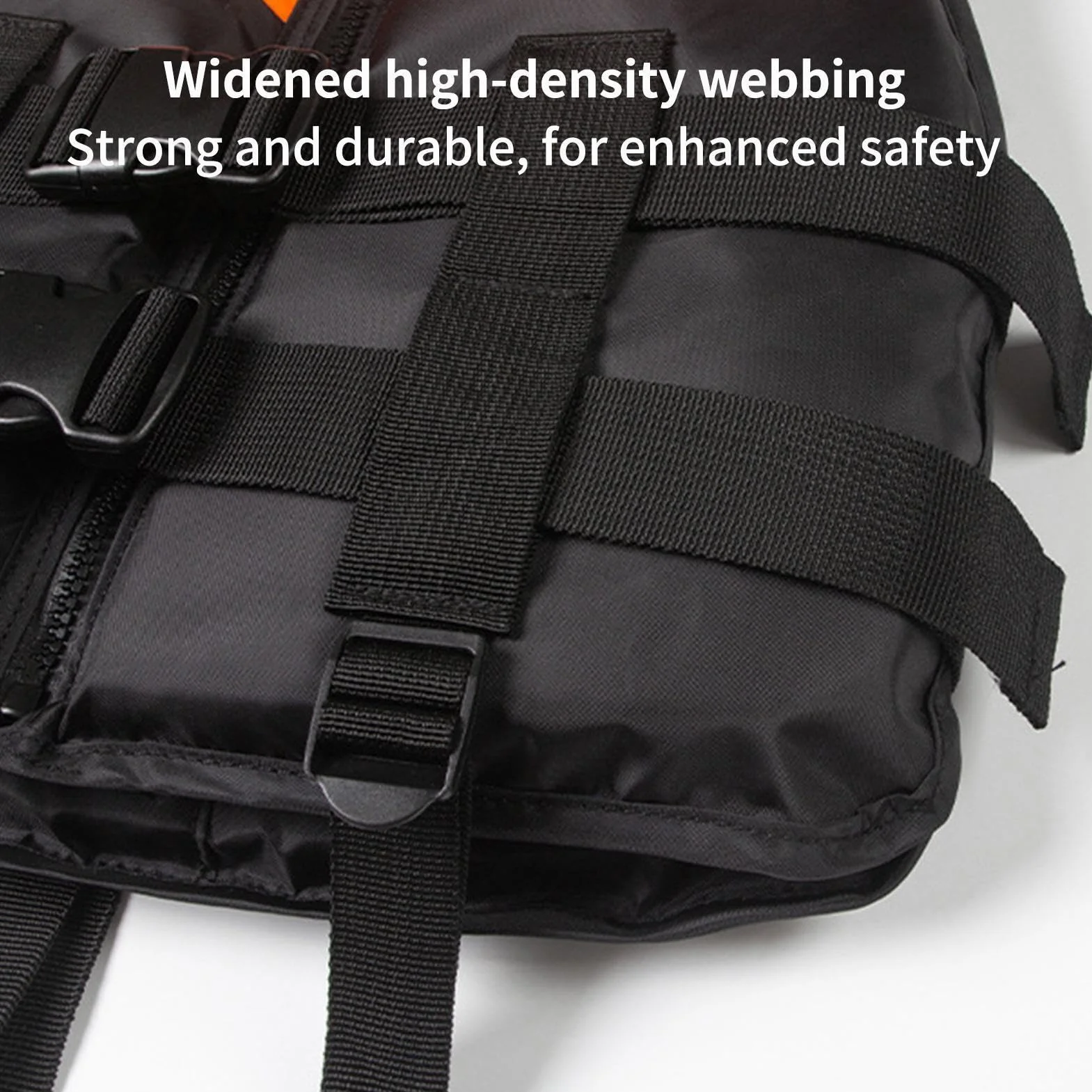 Giacca da Nuoto Galleggiante Alta Galleggiabilità Tessuto Oxford Gilet Salvagente Regolabile Sicurezza Giubbotto Snorkeling Mare per Uomo Donna